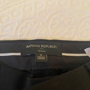 Banana Republic Classic Black Trousers-Sloan